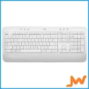 Logitech Signature K650 Wireless Keyboard with Palm-rest - Off-white