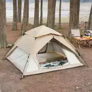 Outdoor Double-layer Tent Fully Automatic Quick Opening 3-4 Person Self Driving