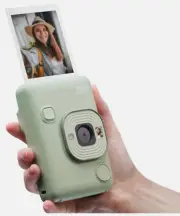 FUJIFILM Instax Mini LiPlay◉HYBRID Instant Camera+Smartphone Printer◉GREEN
