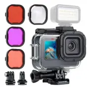 Waterproof Case for GoPro Hero 13 12 11 10 9 Black, 196ft Underwater Dive Pro...
