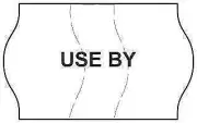 Econoply Motex 26 X 16mm 2 Line Price Marking Gun 5 roll USE BY Labels - CT7