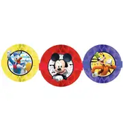 Mickey Mouse on the Go Honeycomb Decorations (Pack of 3)