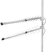 5G / 4G / 3G Antenna | 5G | Outdoor use | 698-3800 MHz | gain dBi (for Antenna Cable): 15 dB | 0.30 m | Silver