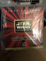 Star Wars Episode I Darth Maul Miniature Figurine Applause COA Limited Edition