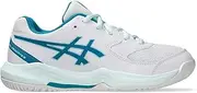 [ASICS] Boys' Gel-Dedicate 8 Gs Trainers, Black Tuna Blue, 7 M