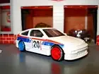 1988 88 HONDA CR-X CUSTOM EDITION SPORTS CAR 1/64 HW WHEELS AND MICHELIN'S ADDED