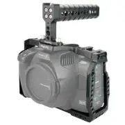 BMPCC 6K Pro Cage with Top Handle Only for Blackmagic Design Pocket Cinema Ca...