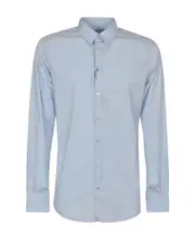 Dolce Gabbana Long-Sleeved Buttoned Shirt SHIRTS CM42,SHIRTS CM43,SHIRTS CM40,SHIRTS CM41,SHIRTS CM39,SHIRTS CM38,SHIRTS CM44 Blue