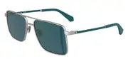 Calvin Klein Jeans CKJ25201S 016 Men's Sunglasses Silver Size 58
