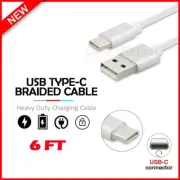 6' USB Type-C Charger Braided FAST Cable Cord for Android Lenovo Tab M11 11.0
