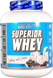 International Protein Superior Whey Cookies & Cream Protein Powder 2.27 Kg