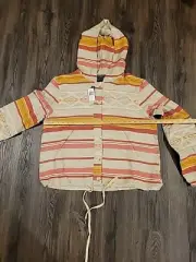 Pendleton Lightweight Doublesoft Hoodie Women's Size Large Aztec TM533-69824