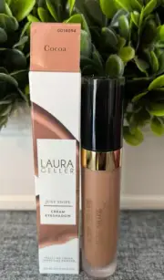 Laura Geller JUST SWIPE Cream Eyeshadow COCOA Liquid to Powder 0.22 oz Full Sz