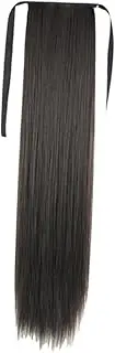 Beaupretty Women Long Straight Ponytail Hair Extension with Strap Natural Wrap Around Ponytail for Daily Use Cosplay and Parties Hair Accessories for Women