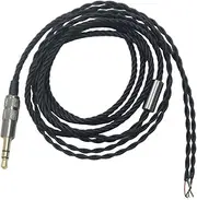 DIY Earphone Cable Repla ent 3.5mm Male Jack to Bare End Headphone Cable Semi-Finished Headset Cable for Cable Repair Grey