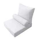 AD105 Large Knife Edge Outdoor Deep Seat Back Rest Bolster Insert Slip Cover Set