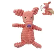 Dog Toy Body Limbs No Stuffing Head Filling Animal Appearance with Soft Squea...