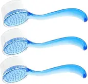 PENIKOKO Facial Exfoliator Tool 3pcs Skin Care Brush Face Wash Brush Soft Bristles for Makeup Removal