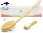 Dry Brushing Body Brush for Rejuvenating Skin Back Scrubber for Shower