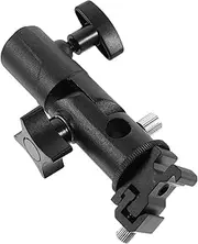 WATIIFUFU Flash Holder Stand Umbrella Bracket for Light Stand Mount for DSLR Cameras 180° Adjustment