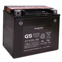 在飛比找momo購物網優惠-【GS 統力】GTX20L-BS 高效能重機專用電池(同 Y