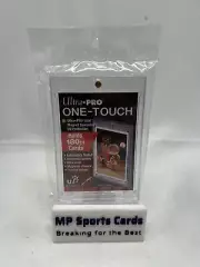 (1) Ultra Pro One-Touch Magnetic Card Holder 180pt UV Protection Free Shipping!
