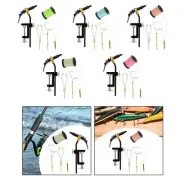 5 Pieces Fly Tying Tools, Fly Tying Bobbin Thread Holder, Tying Thread, Knot