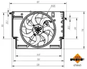 Fits Volvo XC40 2018- 1.5 1.9 2.0 D 2.5 PV Engine Cooling Fan 32222109