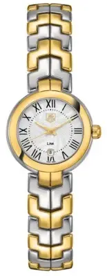 Tag Heuer Link WAT1452.BB0955 Quartz Two-Tone Gold & Steel Womens Luxury Watch
