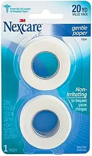 Nexcare First Aid 3M Gentle Paper Tape 2 Ct(6 Packs)