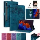 For Samsung Galaxy Tab S8 S9 S10 FE+ A9+ A8 Folio Leather Flip Stand Case Cover