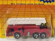 1987 Matchbox MB 18 Extending Ladder Fire Engine, Lot B, # 1718, Red, 1/64, NIB