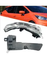 Door Wing Mirror Indicator Lamp Lens with Bulb Right Side for Renault Kaptur