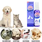 30ml Pet Spray Dog Oral Care Bad Breath Teeth Cleaning Breath Freshener Plaque