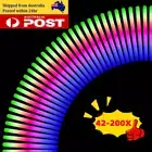 42-200Pcs Foam Glow Sticks Flashing Glow Wands Party Light Up Rave Glowsticks