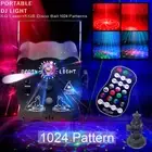 1024 Patterns LED RGB Laser Stage Light Projector Disco KTV Show Party Lighting