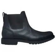 Timberland Mens Stormbucks Mid Chelsea Slip On Black Boot