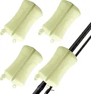 Fishing Rod Clips - Angling Pole Protector Clip,Compact Quick Release Fishing Rod Fixed Ball Accessory for Hiking, Travel, Camping