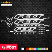 Felt Vinyl Decals Stickers Sheet Bike Frame Cycle Cycling Bicycle MTB