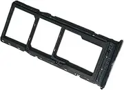 [ruichuang] OEM SIM Card Tray SD Card Tray Slot Holder Compatible with Tecno pova 4 pro Black