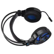 02 015 Wire Gaming Headphone Mute Function Clear Over Ear Gaming Headset