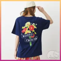 在飛比找蝦皮購物優惠-RODEO CROWNS RIBBON FLOWER T-s