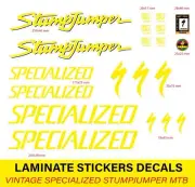 Stumpjumper Restaurant Bike Frame Decals MTB Stickers/5 Colors Choice