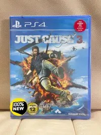 在飛比找露天拍賣優惠-PS4正當防衛3 Just cause 3 英文版 初回帶限