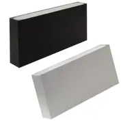 Wafer LED Outdoor Wall Light Large in Black or Aluminium Eurotech - A0212LED-BLK, A0212LED-AL