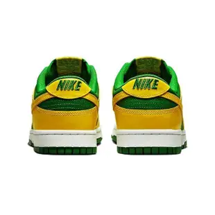 【NIKE 耐吉】Nike Dunk Low Reverse Brazil 綠黃 反轉巴西 經典 男鞋 休閒鞋(DV0833-300)