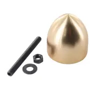 Speaker Equipment Isolation Cone Spike Champagne Finish with Height Adjustment