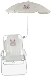 Generic Kids Camping Chair with Umbrella, Outdoor Folding Chair, Beach Chair for Park, Outdoor Patio, Picnic, Backpacking