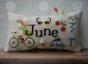 When I Think Of June With Button~Puntini Puntini