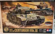 BRITISH BATTLE TANK CENTURION MK III MODEL KIT 1/25 - R/C (W/CNTL UNIT) - TAMIYA